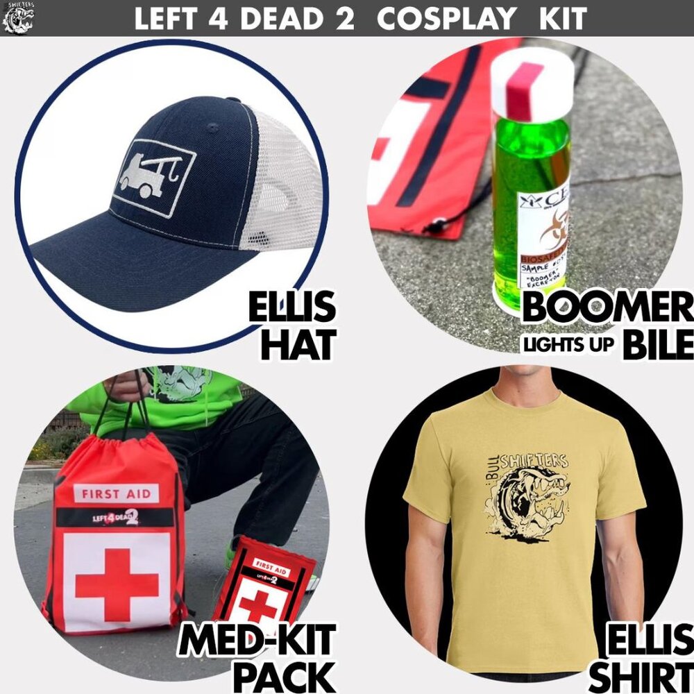 NEW Left 4 Dead 2 Cosplay Kit  left 4 dead Hawlloween